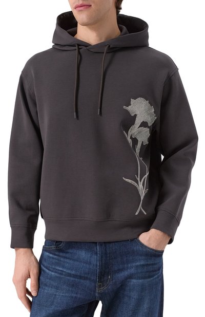 Хлопковое худи EMPORIO ARMANI, арт. EM001396/AF10013, фото 3