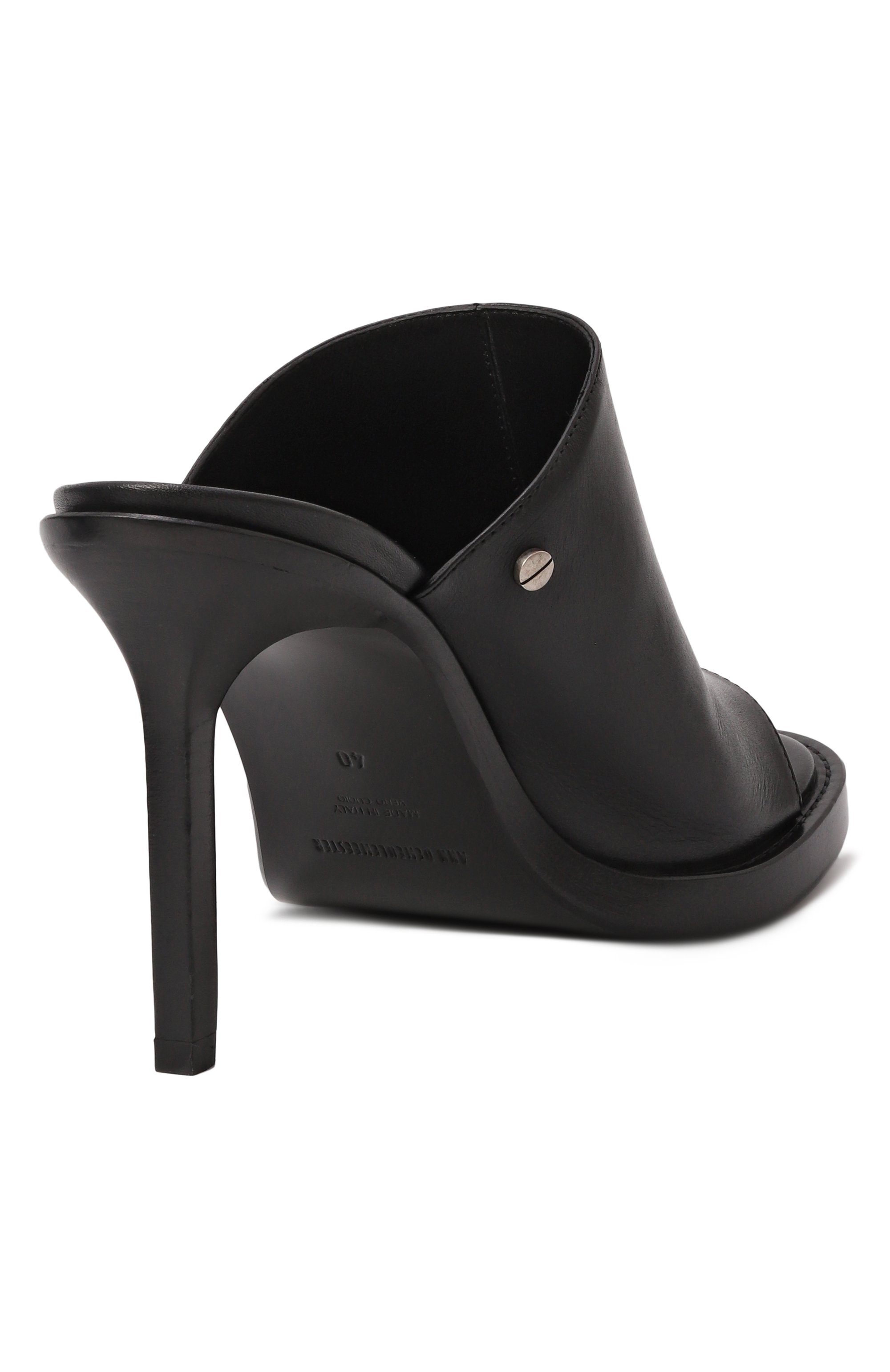 Кожаные мюли stephy ANN DEMEULEMEESTER, арт. B0012566/LT154, фото 5