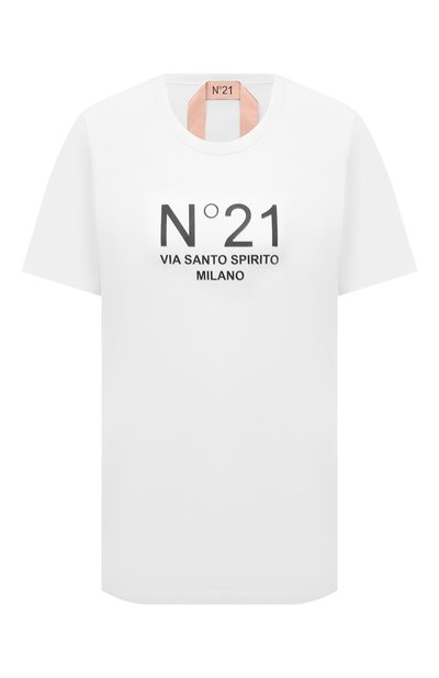 Женская хлопковая футболка N21, арт. 21E N2M0/F051/6314
