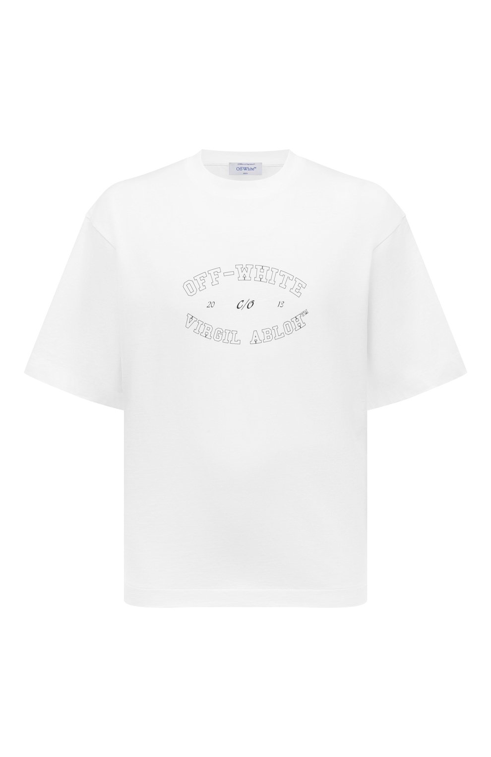Хлопковая футболка OFF-WHITE, арт. 0MAA120F24JER00M, фото 1