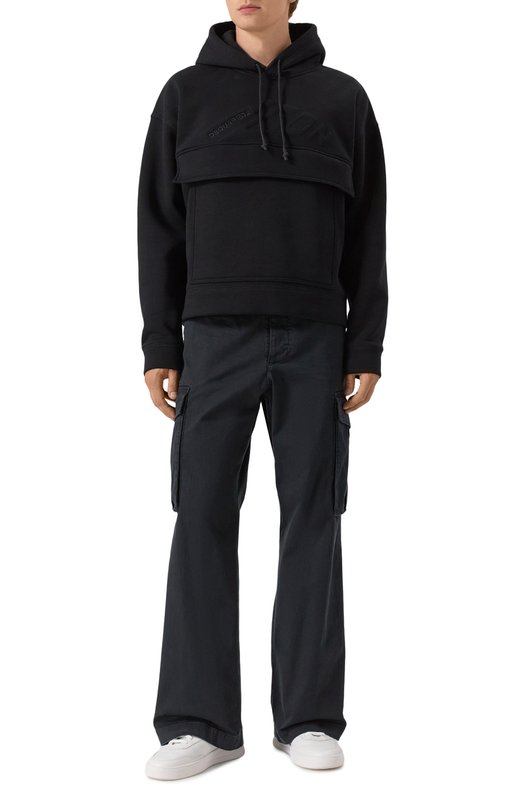 Хлопковое худи Dsquared2 S79GU0144/D25007 Чёрный  S79GU0144/D25007 Фото 2