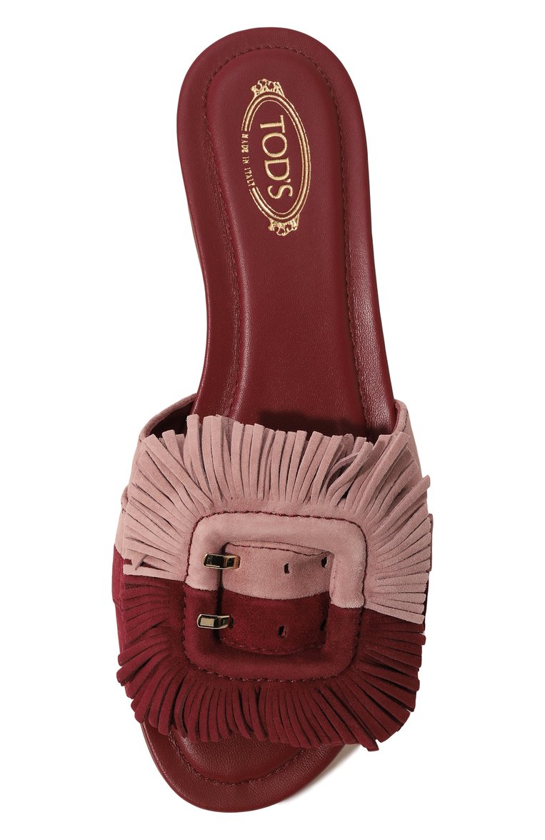 Замшевые шлепанцы TOD’S, арт. XXW37B0CP00HR00MZH, фото 1