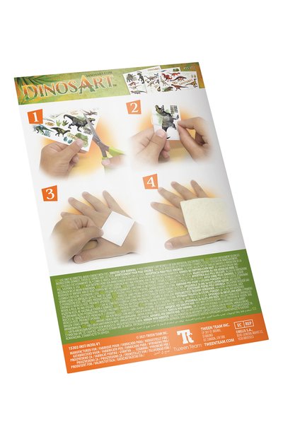 Набор переводных татуировок dino PAREMO, арт. 15302_NSDA, фото 3