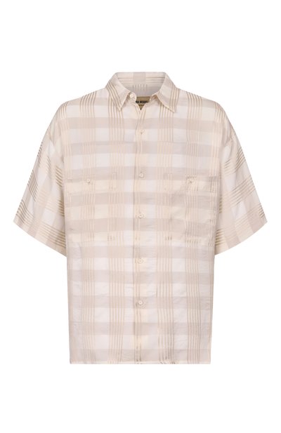 Мужская рубашка из вискозы UMA WANG, арт. UM1527