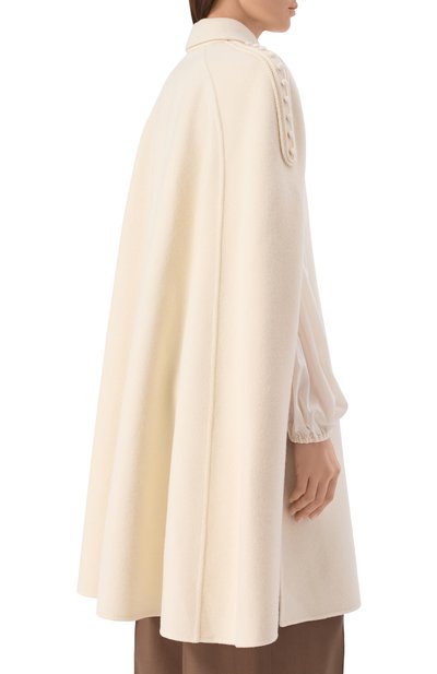 Шерстяной кейп ELIE SAAB, арт. J0178EF25W0003, фото 4