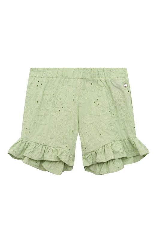 

Хлопковые шорты Trussardi junior, Зелёный