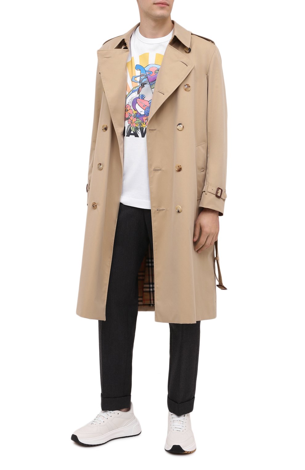 Шерстяные брюки DRIES VAN NOTEN, арт. 202-20950-1183, фото 2