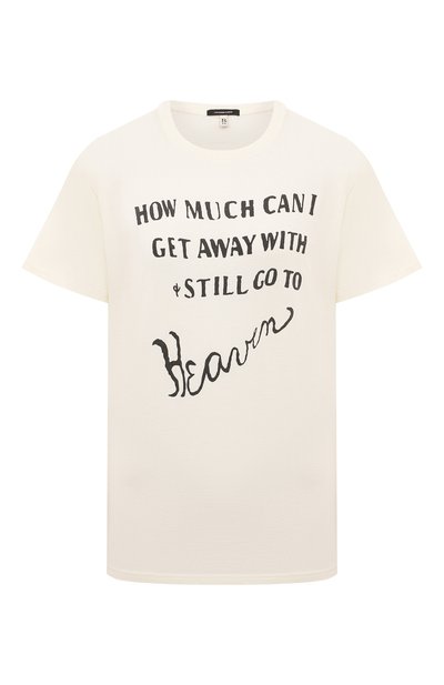 Женская хлопковая футболка R13, арт. R13WK001-K107B