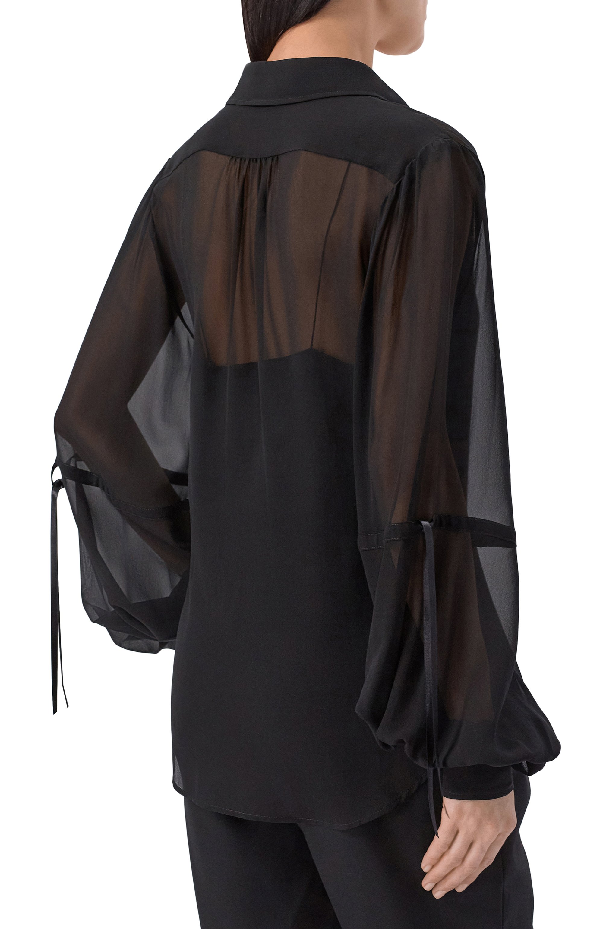 Шелковая блузка NINA RICCI, арт. 26PCT0005/SE1417, фото 4