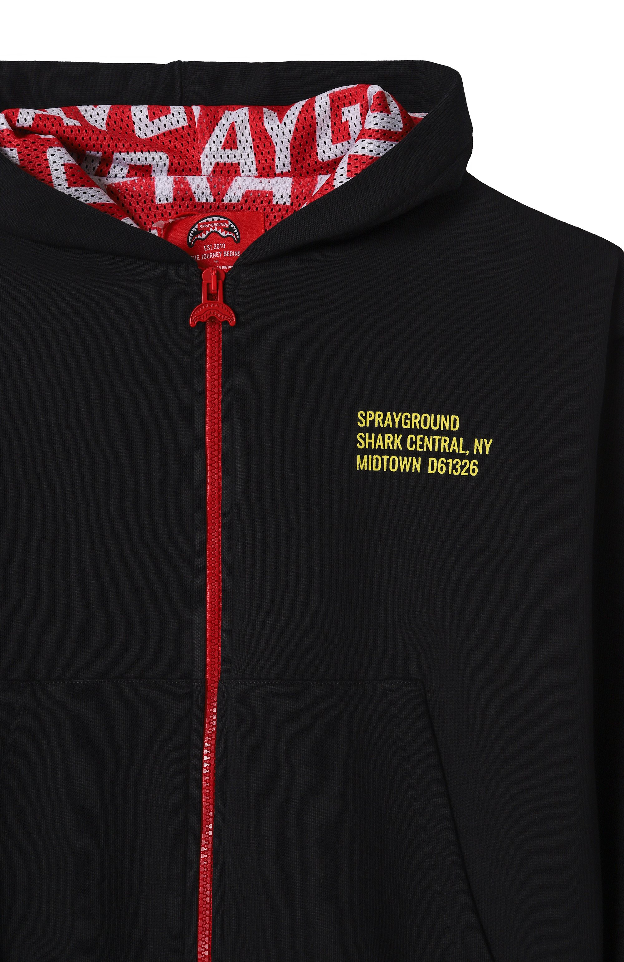 Хлопковая толстовка SPRAYGROUND, арт. SPY1385EBLK, фото 3