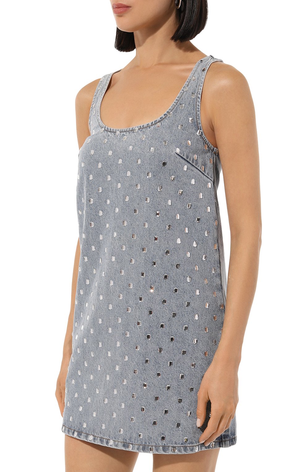Джинсовое платье SELF-PORTRAIT, арт. PF24-842S-BL, фото 3
