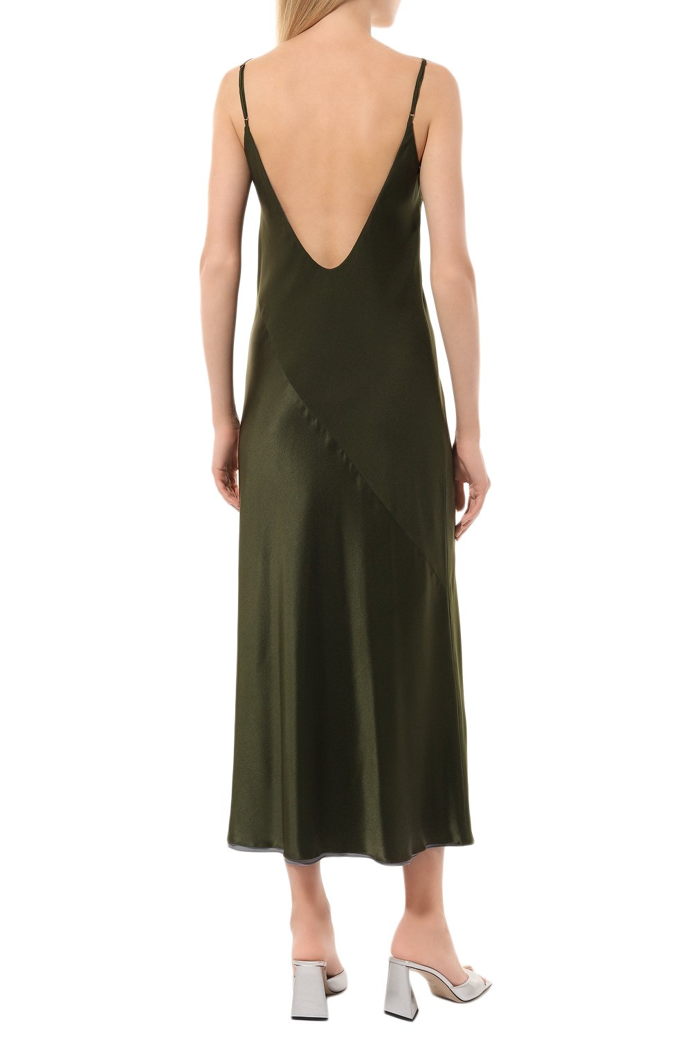 Двустороннее атласное платье LESYANEBO, арт. ICONIC/H-212/Qu, фото 4