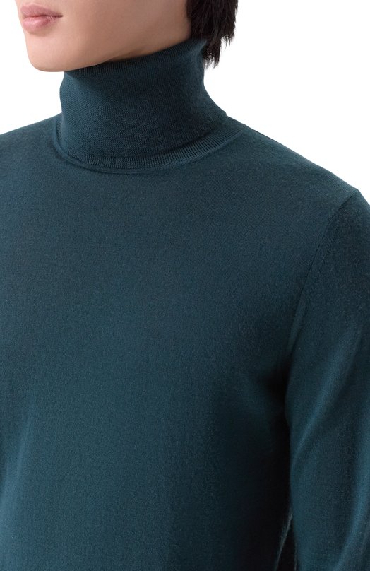 Водолазка из кашемира и шелка MVST BM18-302PLG0 Зелёный  BM18-302PLG0 Фото 5