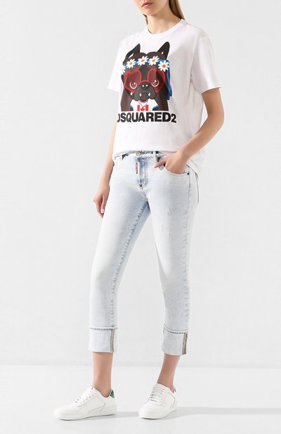 Хлопковая футболка DSQUARED2, арт. S72GD0225/S22427, фото 2