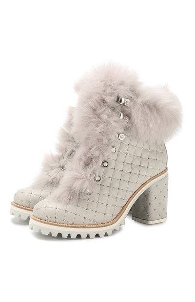 Кожаные ботильоны LE SILLA, арт. 7495M080M1LLCHI, фото 1