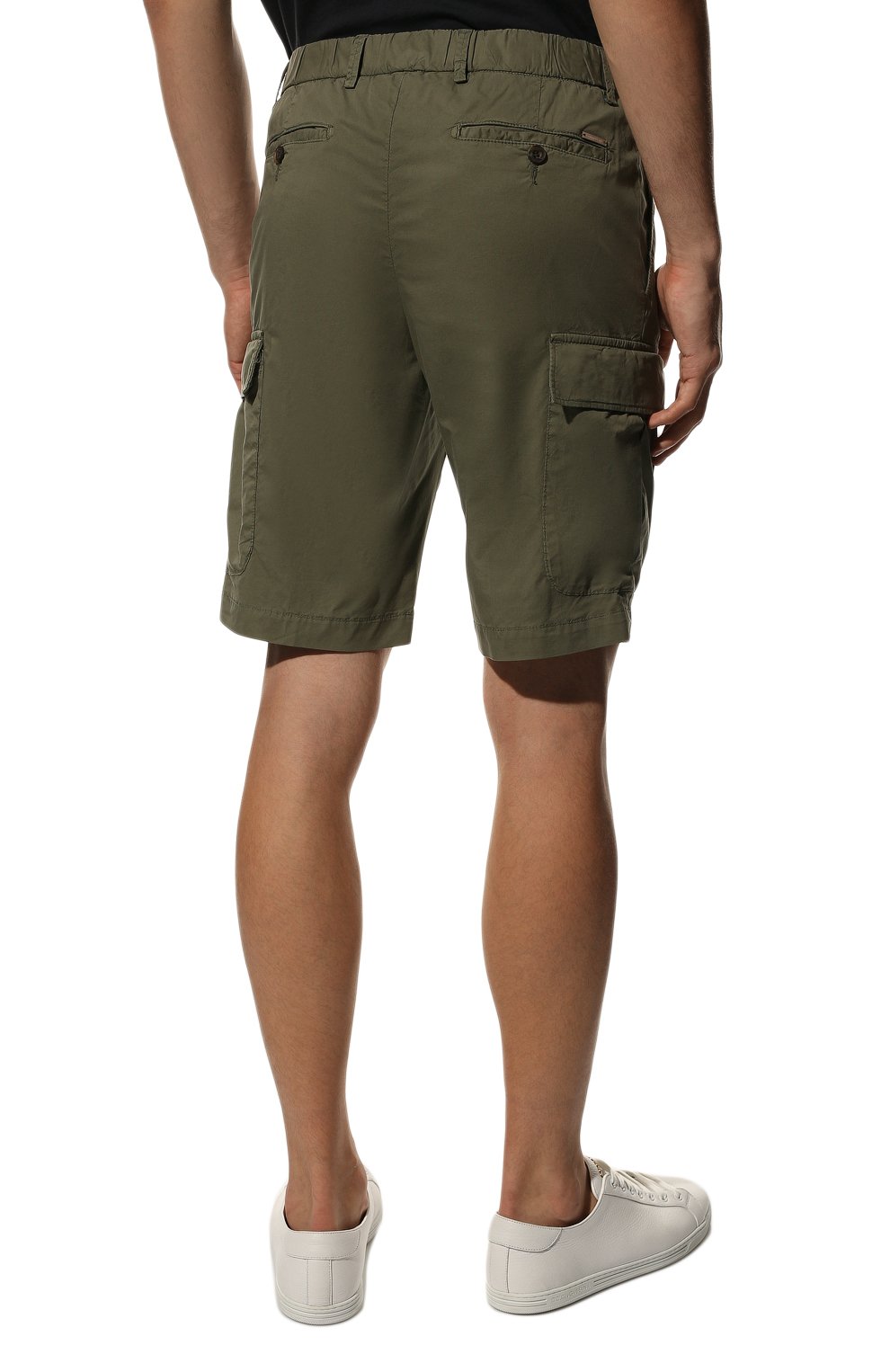 Хлопковые шорты CORNELIANI, арт. 894EA4-2120183/00, фото 4