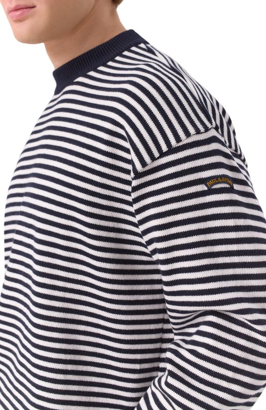 Хлопковый джемпер Paul&Shark 25411524 Синий  25411524 Фото 5