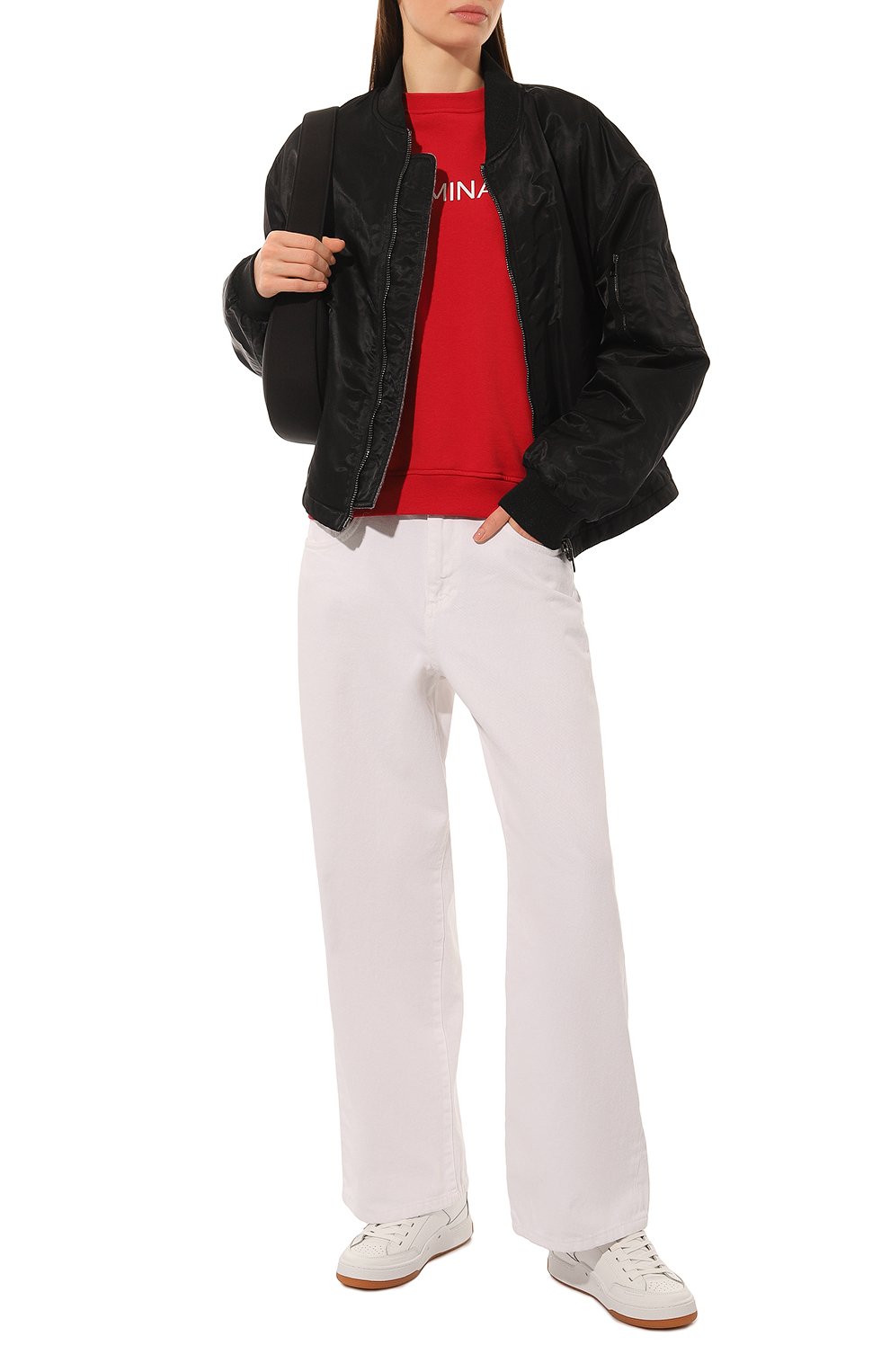 Джинсы HINNOMINATE белого цвета по цене 19950 руб., арт. HDS3/HNW888, фото 2 Джинсы HINNOMINATE, арт. HDS3/HNW888, фото 2