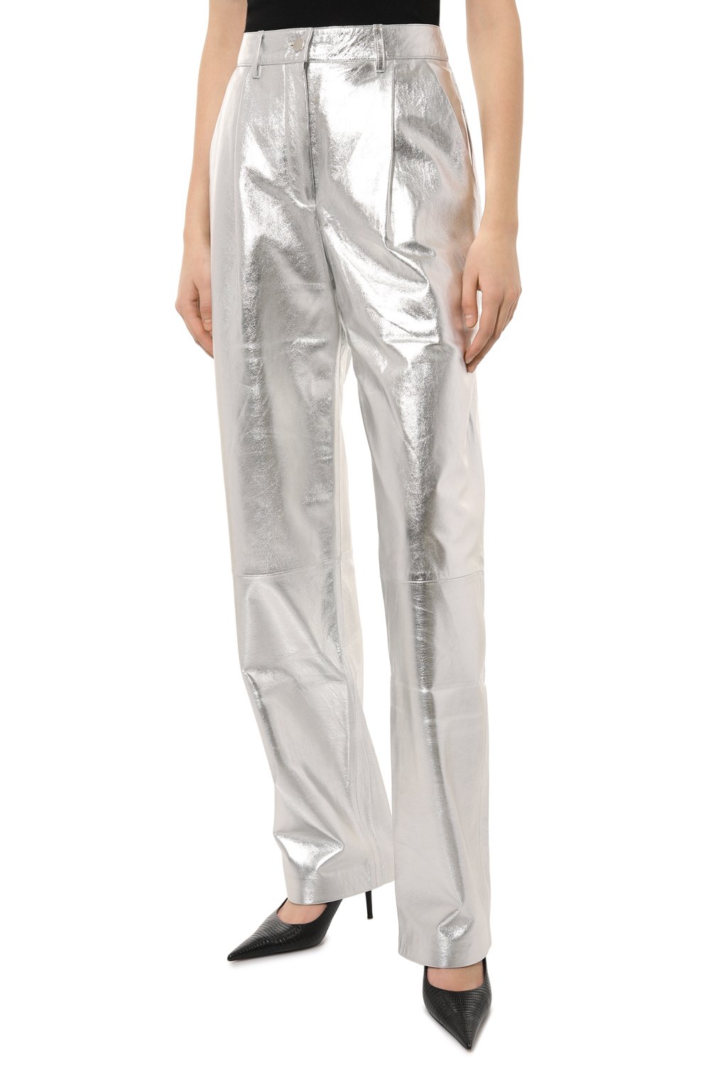 Кожаные брюки MAINLESS, арт. PT22–01–02–SL, фото 3