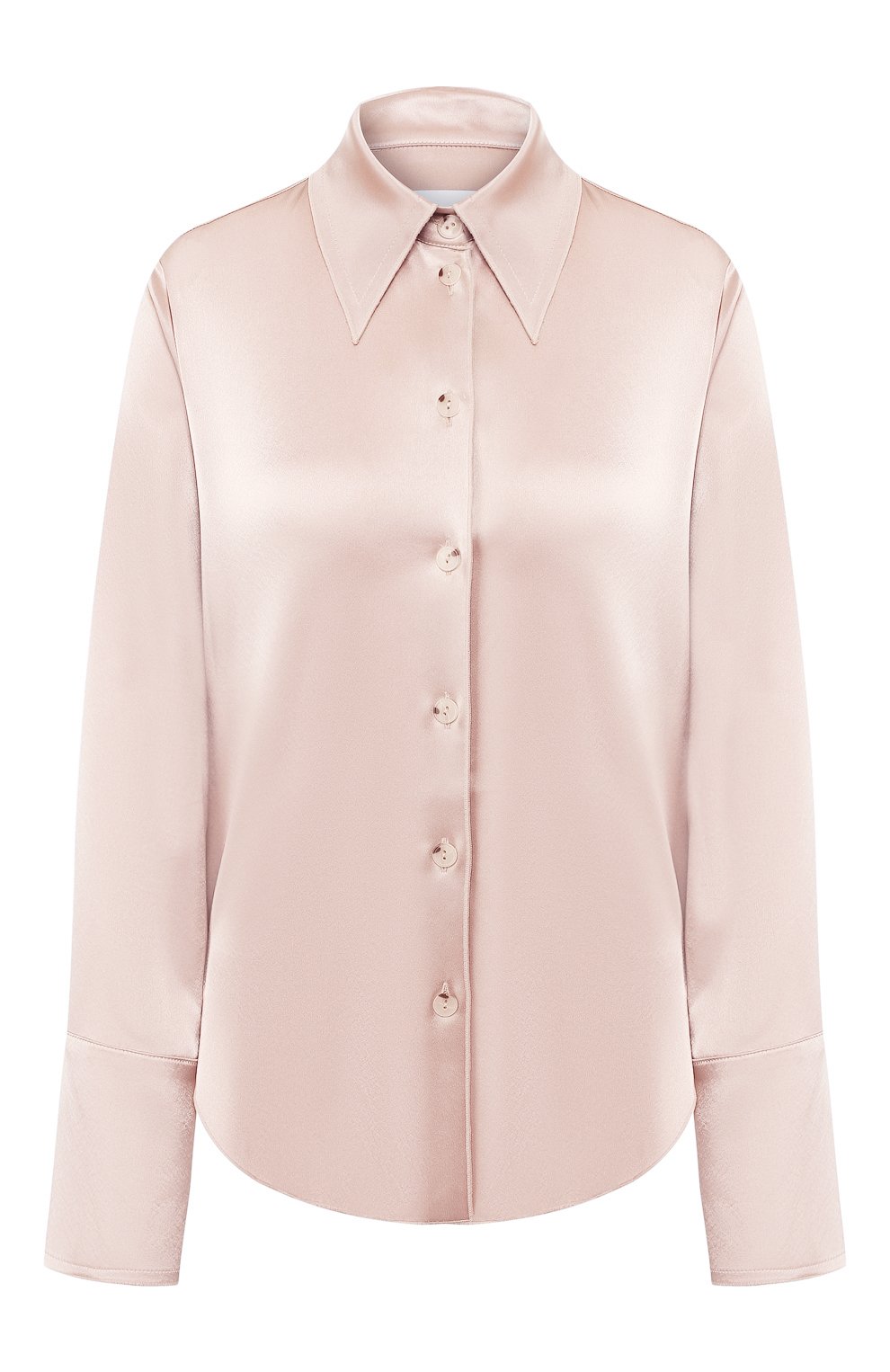 Атласная блузка NANUSHKA, арт. MANDINE_HIMALAYAN SALT_SLIP SATIN, фото 1