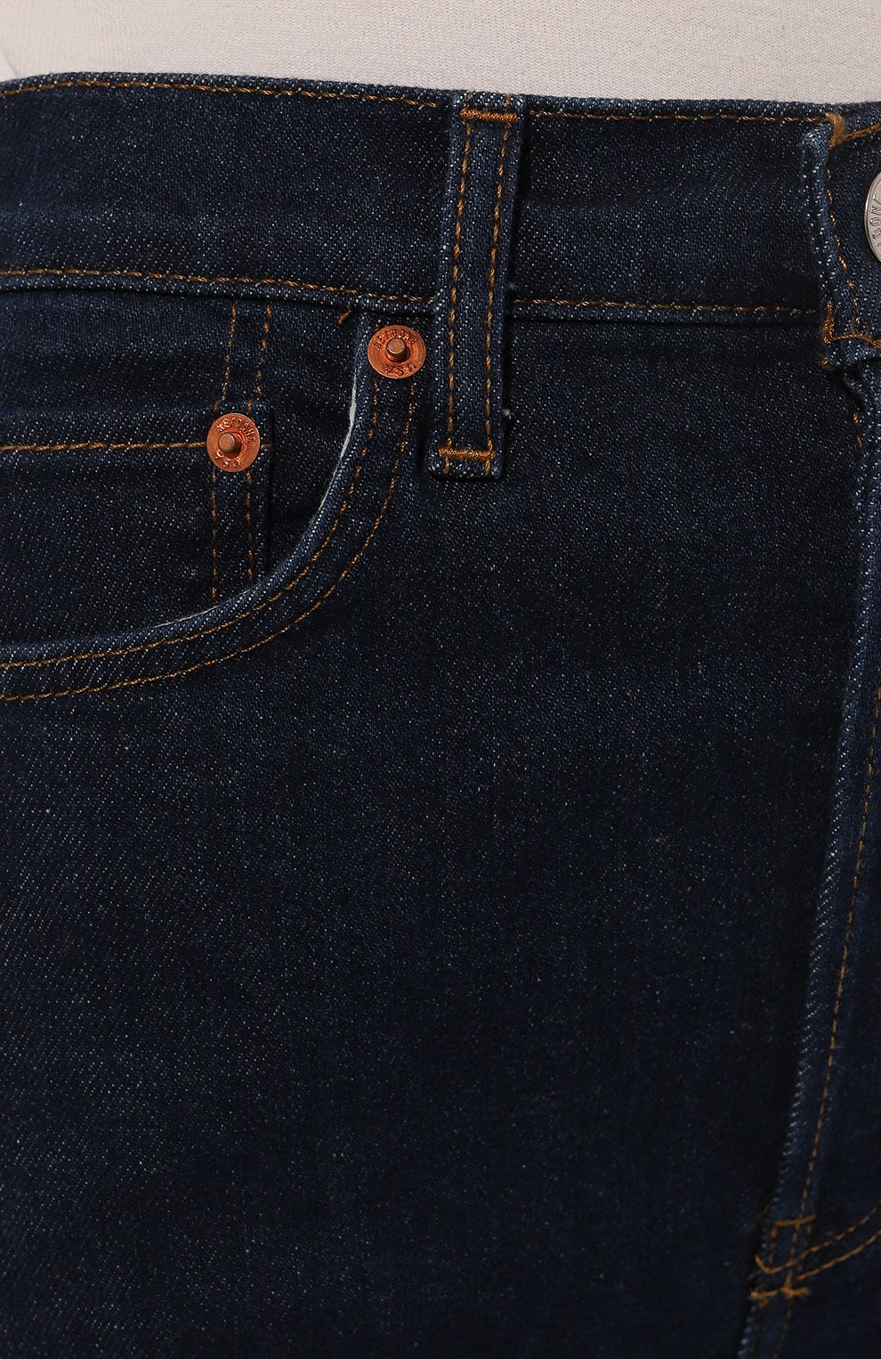 Джинсы RE/DONE темно-синего цвета по цене 36750 руб., арт. 192-3WUHRSTV, фото 5 Джинсы RE/DONE, арт. 192-3WUHRSTV, фото 5