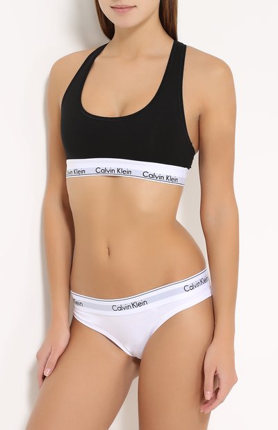 Трусы-стринги с логотипом бренда CALVIN KLEIN, арт. 0000F3786E, фото 2