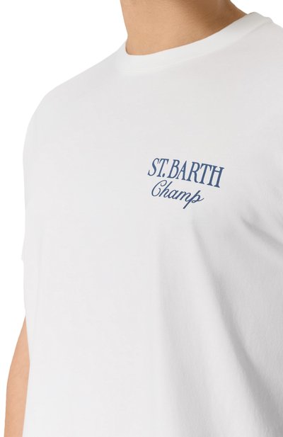 Хлопковая футболка MC2 SAINT BARTH, арт. STBM TSHIRT MAN/02250H, фото 5
