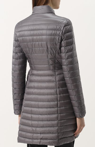 Приталенный стеганый пуховик с воротником-стойкой MONCLER, арт. D1-093-49305-94-53048, фото 4