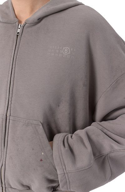 Хлопковая толстовка MM6, арт. S62HG0029/M25013, фото 5