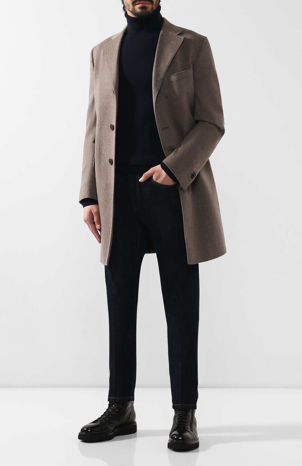 Кашемировая водолазка DANIELE FIESOLI, арт. WS3002, фото 2