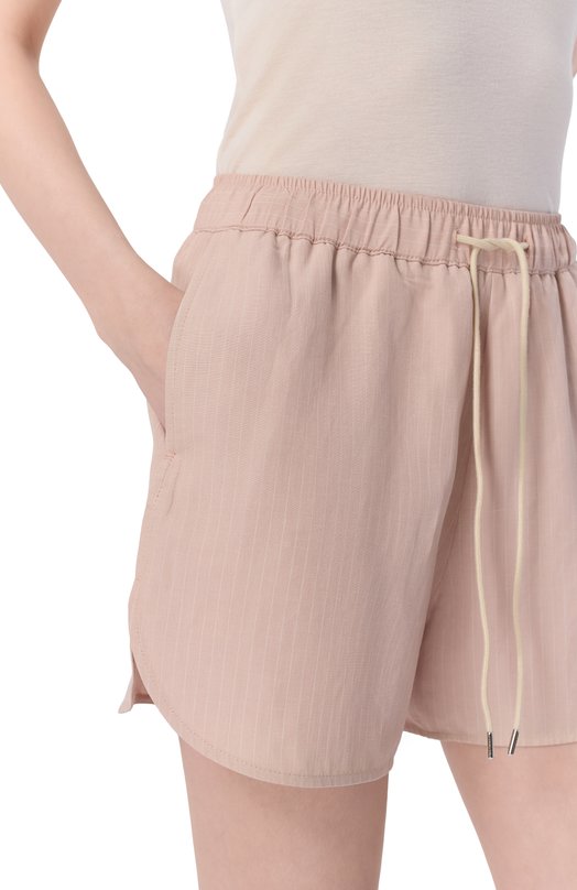 Шорты из вискозы и льна Jacob Cohen JDM_N0019 002 T899A RW Бежевый  JDM_N0019 002 T899A RW Фото 5