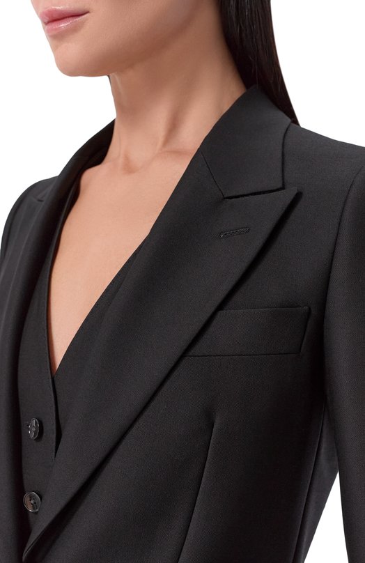 Шерстяной жакет MVST M25.1MW.J015/11590 Чёрный  M25.1MW.J015/11590 Фото 5