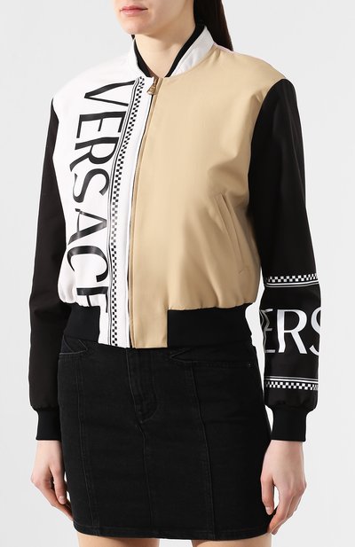 Хлопковый бомбер VERSACE, арт. A82091/A228180, фото 3