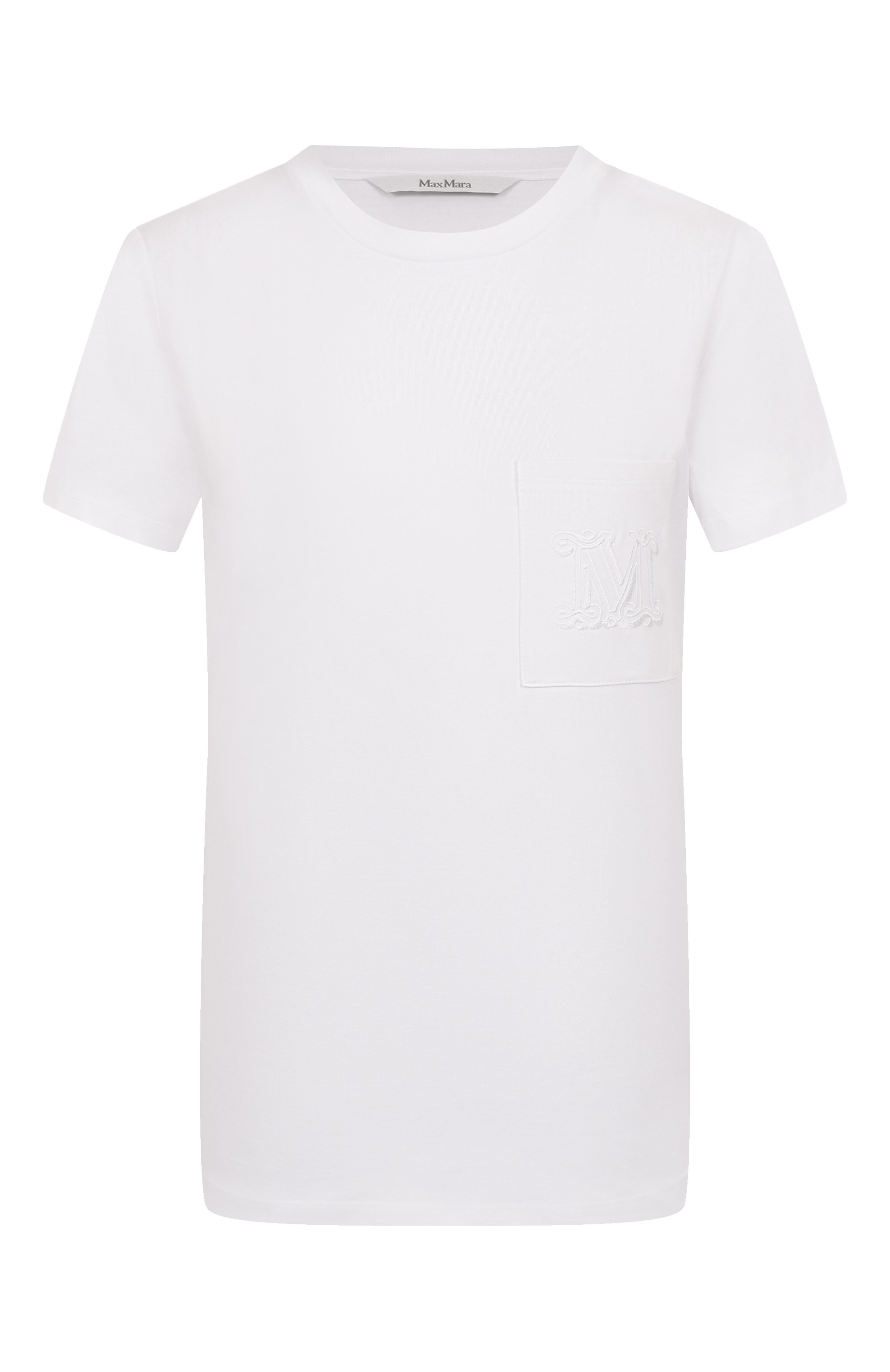 Хлопковая футболка MAX MARA, арт. PAPAIA, фото 1