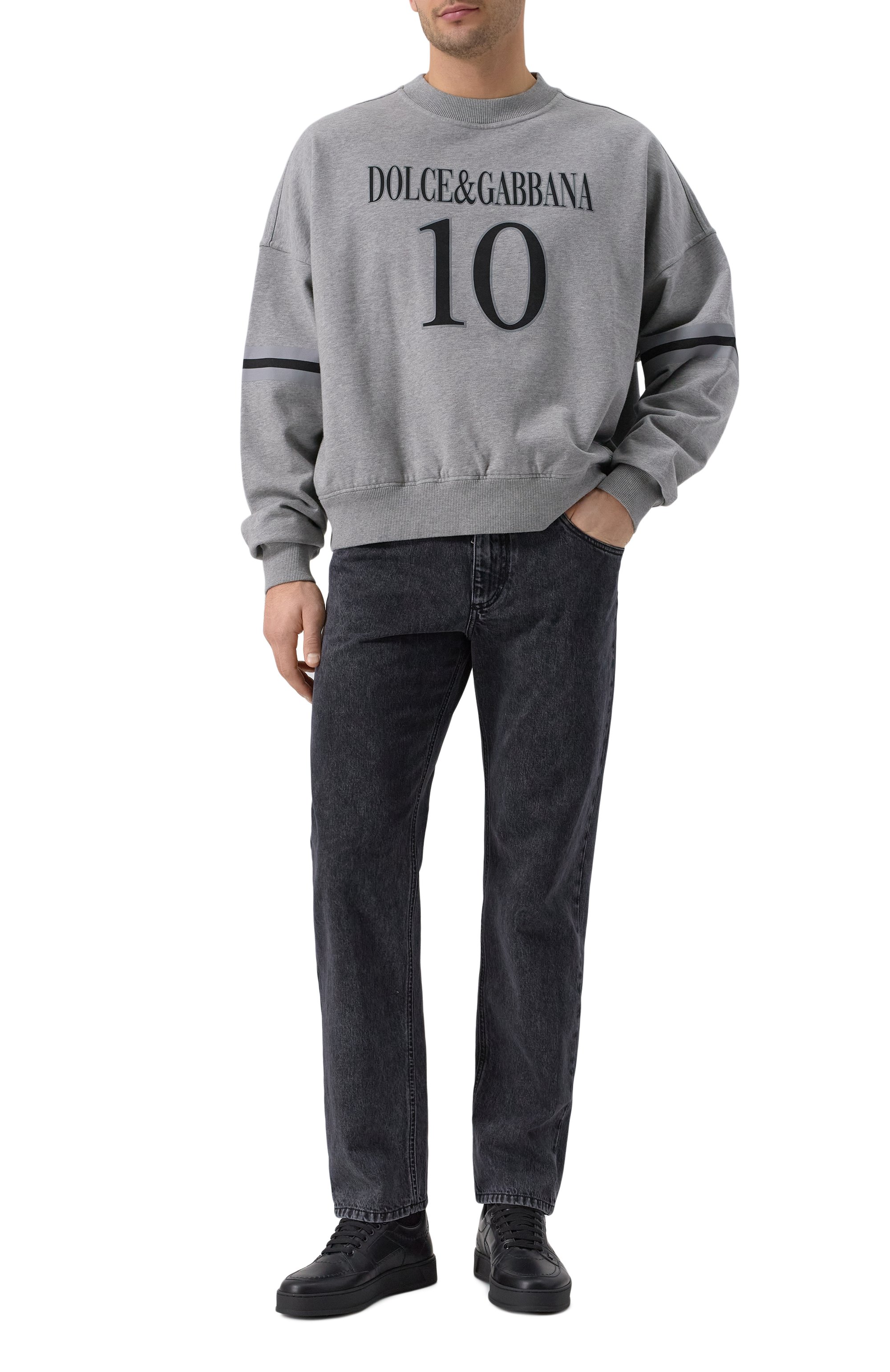 Хлопковый свитшот DOLCE & GABBANA, арт. G9BEFT/G702N, фото 2