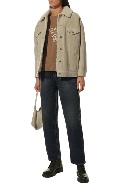 Дубленка из овчины PRADA, арт. 58A097-1ZXR-F0K74, фото 2