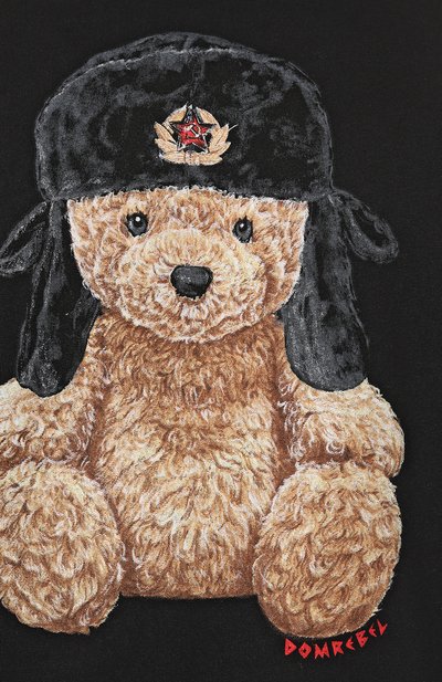 Хлопковая футболка DOMREBEL, арт. RUSSIA HAT/T-SHIRT, фото 5