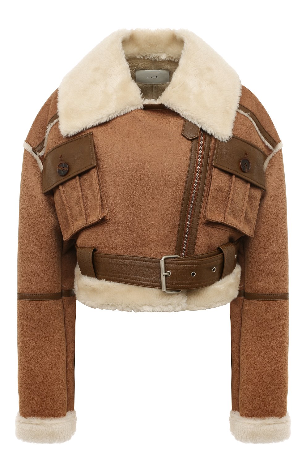 Дубленка из экомеха LVIR, арт. LV22F-JK16, фото 1