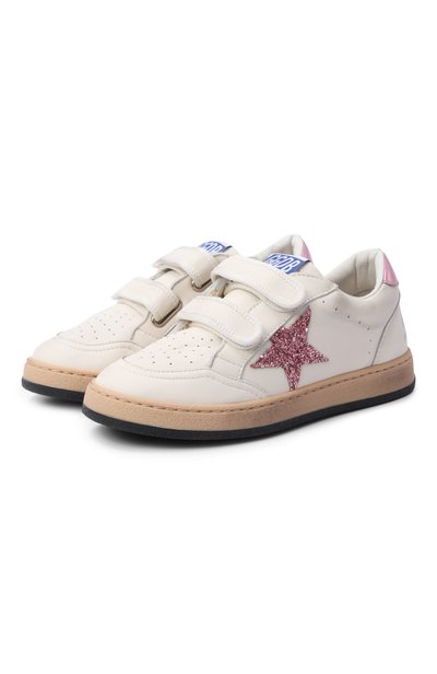 Кожаные кеды ball star GOLDEN GOOSE DELUXE BRAND, арт. GYF00501.F004241.11224