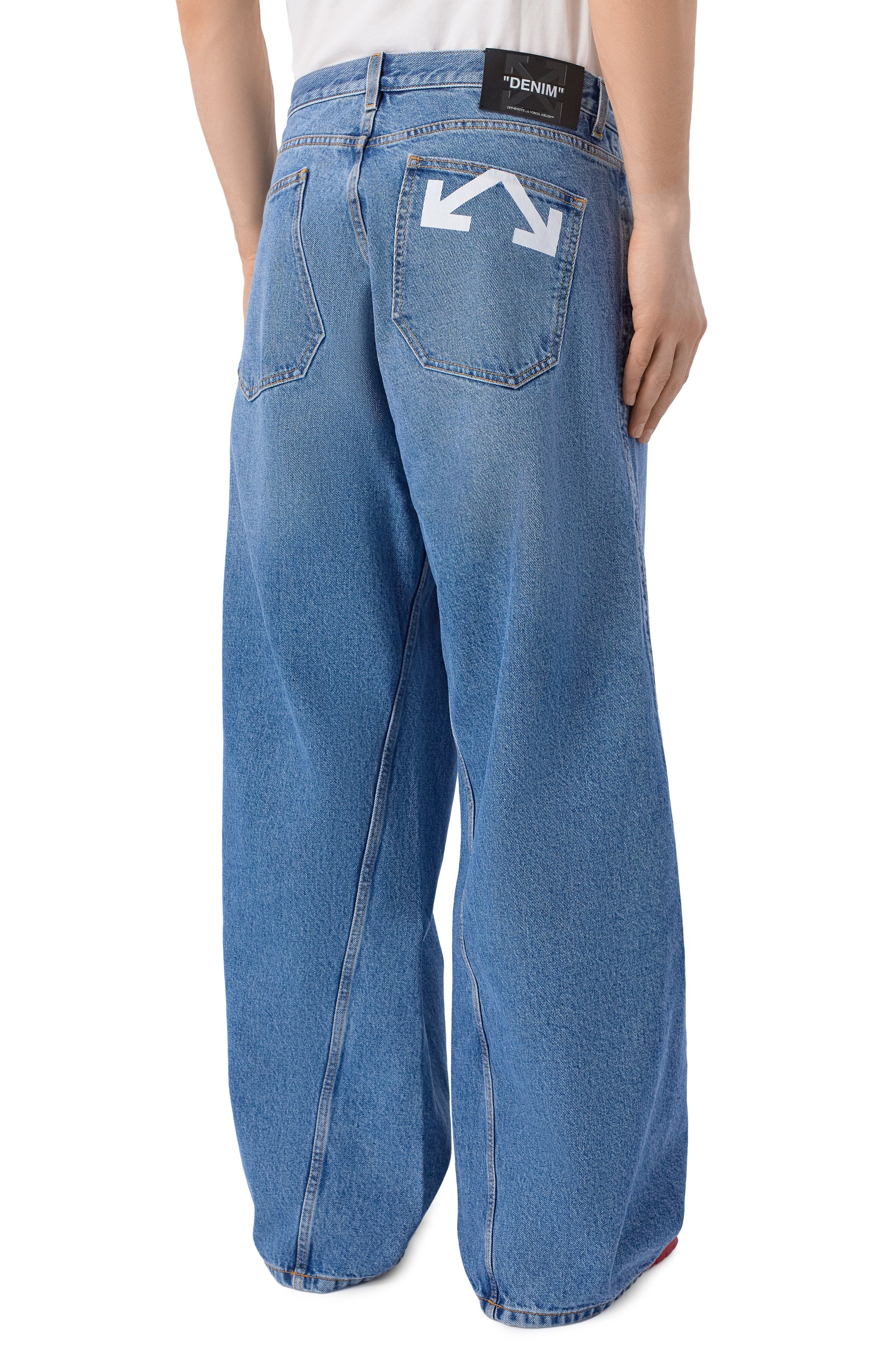 Джинсы slouchy OFF-WHITE, арт. 0MYA197S26DEN001, фото 4