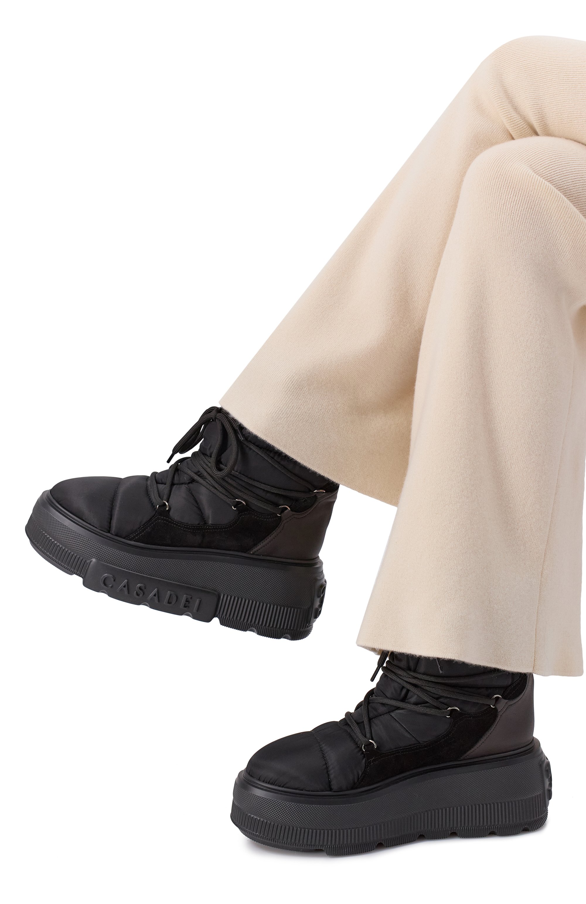 Текстильные ботинки nexus CASADEI, арт. 2X091A070N/T0564, фото 2