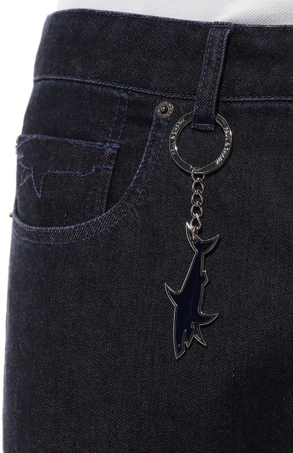 Джинсы PAUL&SHARK темно-синего цвета по цене 28650 руб., арт. 23414110, фото 5 Джинсы PAUL&SHARK, арт. 23414110, фото 5