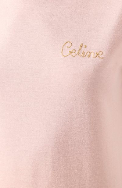 Хлопковая футболка CELINE, арт. 2X351501F, фото 5