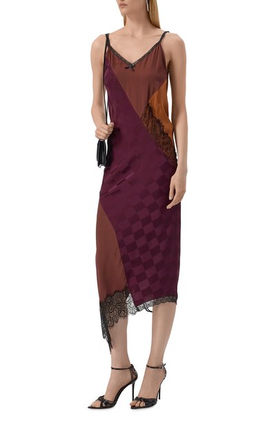 Платье из вискозы и шелка MOSCHINO, арт. A0403/5535, фото 2