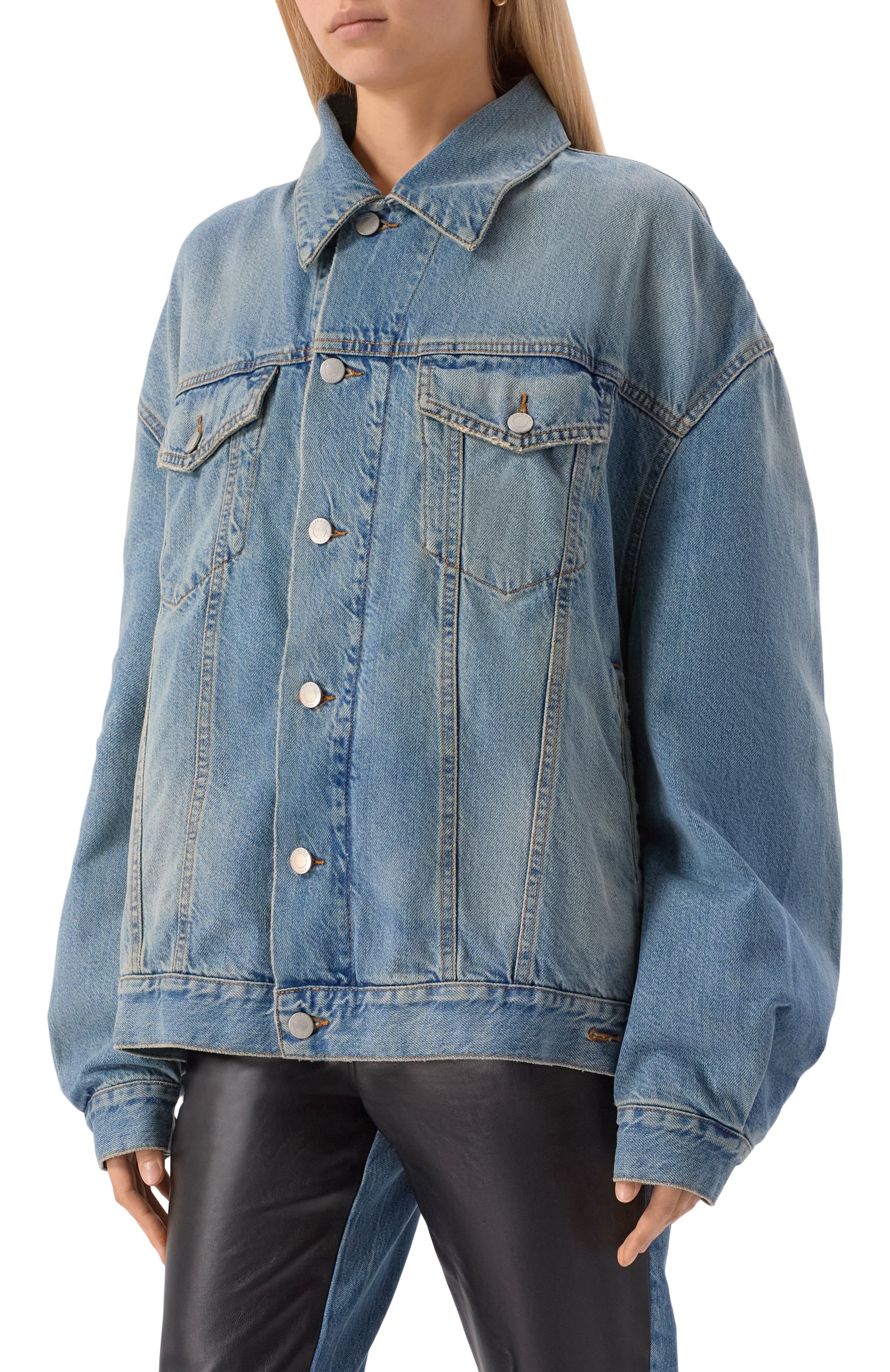 Джинсовая куртка HAIKURE, арт. HEW09118DF144L0876, фото 3