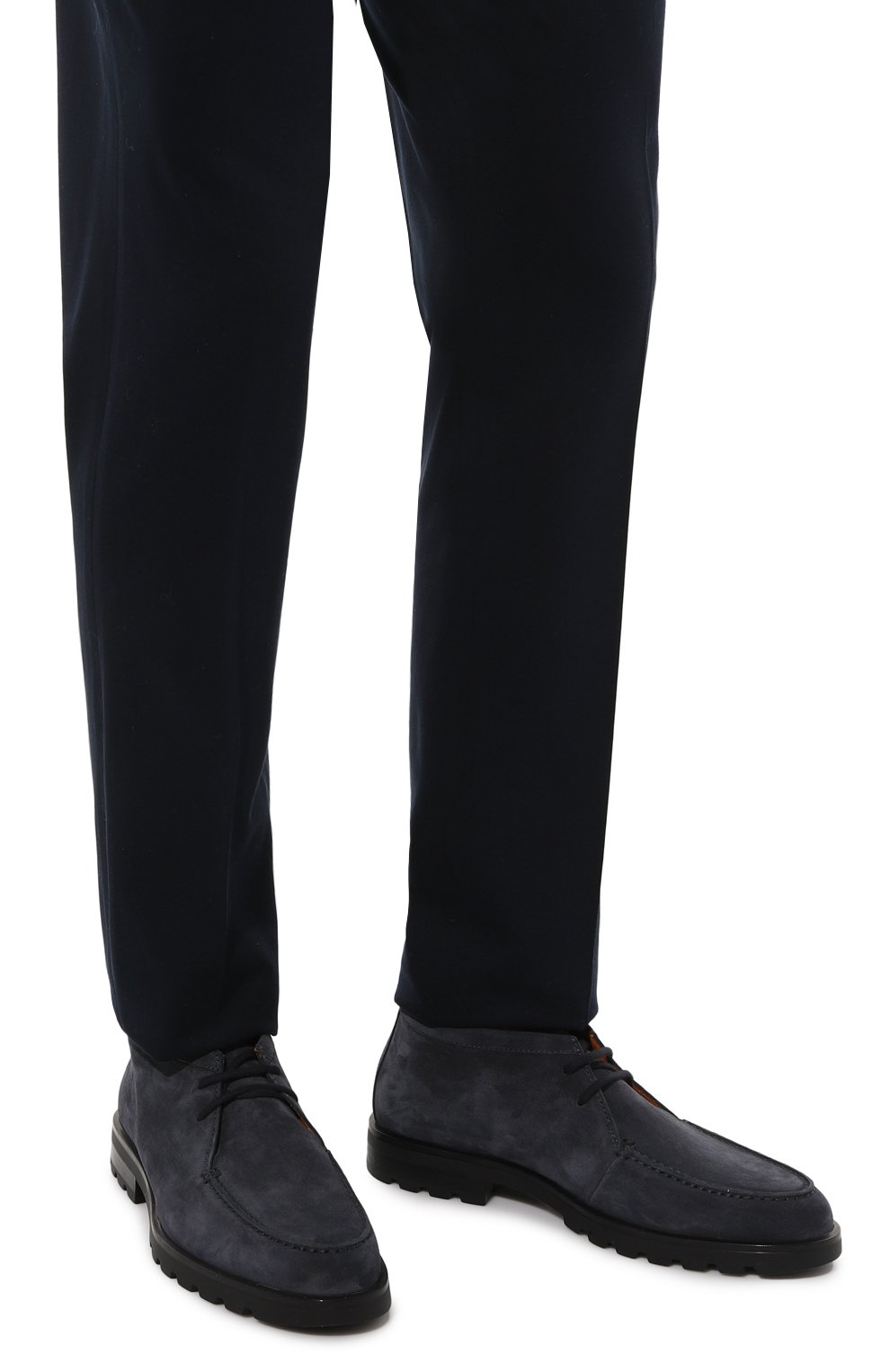 Замшевые ботинки detroit SANTONI, арт. MGDG18609NE0BSEY, фото 3