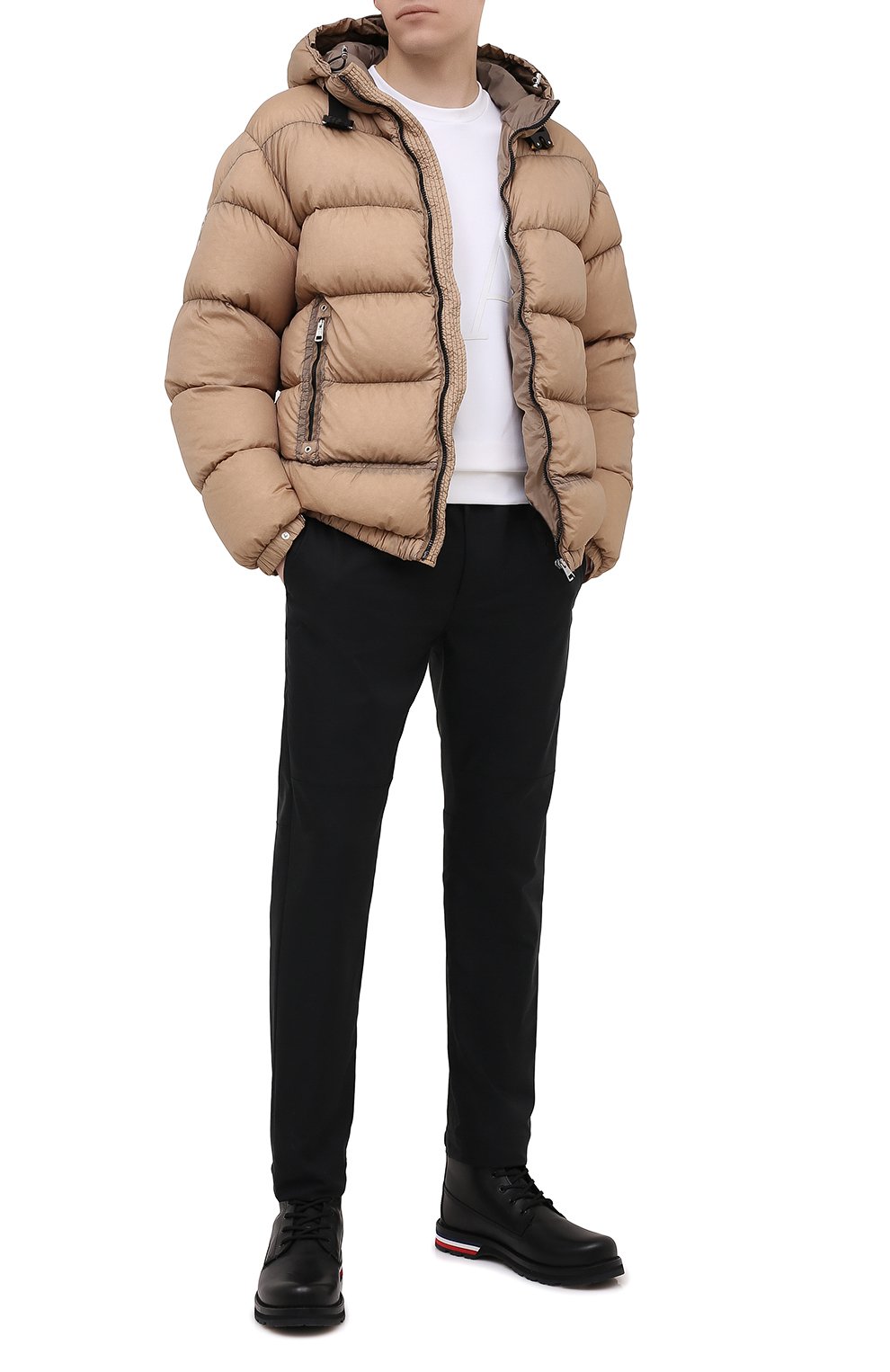 Пуховик 6 moncler 1017 alyx 9sm MONCLER GENIUS бежевого цвета по цене 159500 руб., арт. F2-09Y-1B507-60-C0630, фото 2 Пуховик 6 moncler 1017 alyx 9sm MONCLER GENIUS, арт. F2-09Y-1B507-60-C0630, фото 2