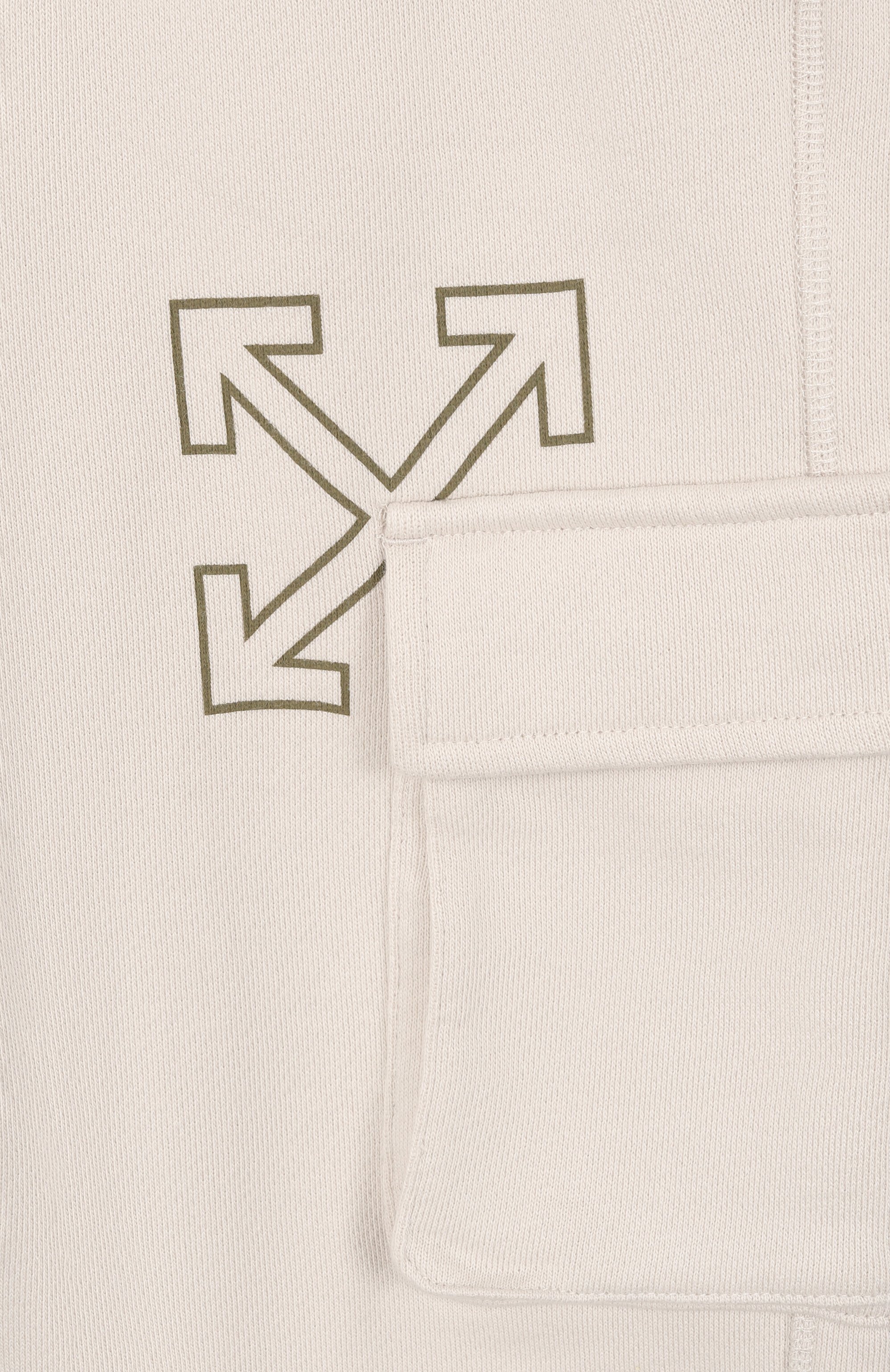 Хлопковые джоггеры OFF-WHITE, арт. 0BCH005S26FLE001_001, фото 3
