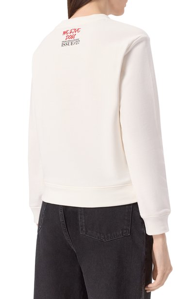 Хлопковый свитшот EMPORIO ARMANI, арт. EW001773/AF12538, фото 4