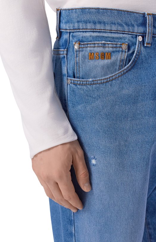 Джинсы MSGM 4040MP236L/267087 Синий  4040MP236L/267087 Фото 5